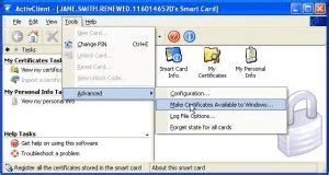 view smart card certificates mac|activclient my certificates.